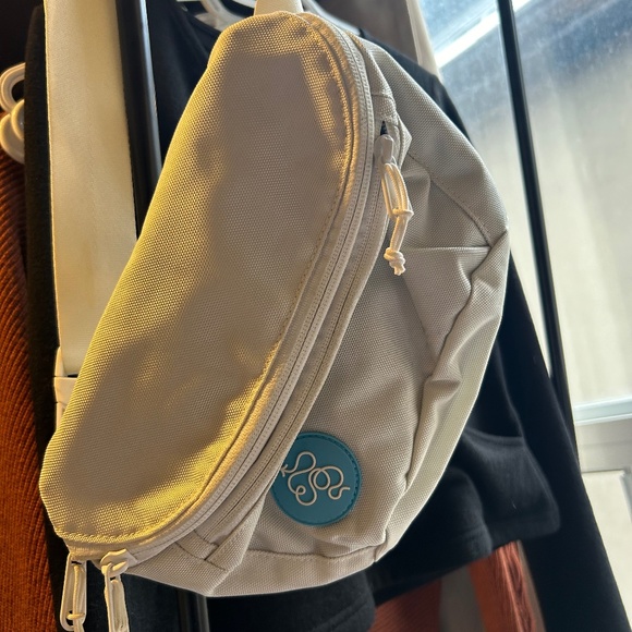 Baboon To The Moon Fanny Pack - White - Picture 1 of 4